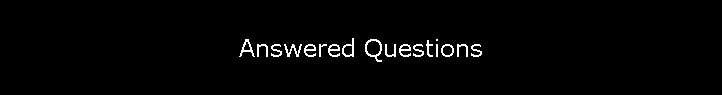 Answered Questions