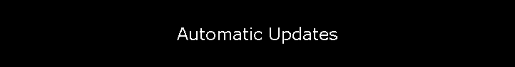 Automatic Updates