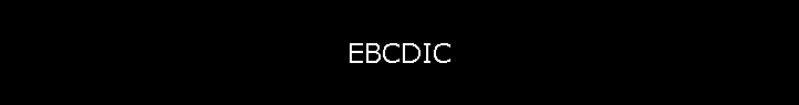 EBCDIC