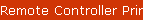 Remote Controller Printers
