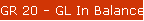 GR 20 - GL In Balance