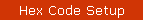 Hex Code Setup