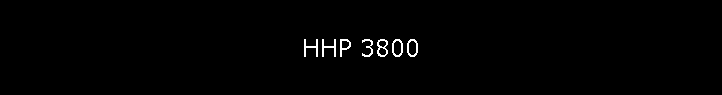 HHP 3800