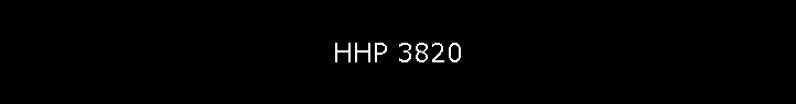 HHP 3820