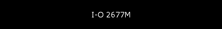 I-O 2677M