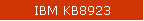 IBM KB8923