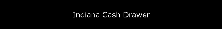 Indiana Cash Drawer