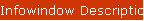 Infowindow Description