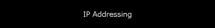 IP Addressing
