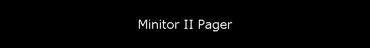 Minitor II Pager