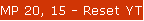MP 20, 15 - Reset YTD Vendor Information