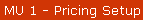MU 1 - Pricing Setup