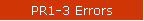 PR1-3 Errors