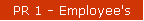 PR 1 - Employee's