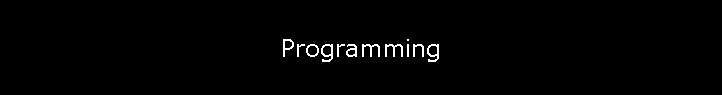 Programming