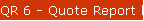 QR 6 - Quote Report by Salesman