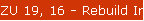 ZU 19, 16 - Rebuild Invoice Register