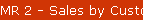 MR 2 - Sales by Customer/Salesperson