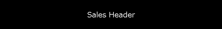 Sales Header