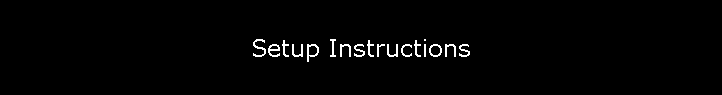Setup Instructions