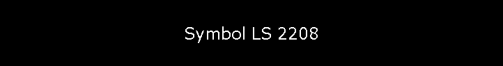 Symbol LS 2208