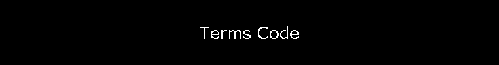 Terms Code