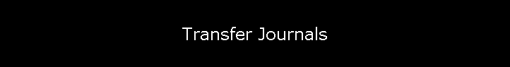 Transfer Journals