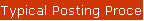 Typical Posting Process