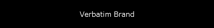 Verbatim Brand