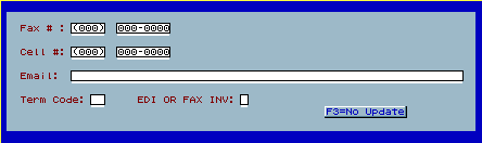 Lumber software customer screen 3
