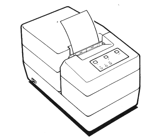 Ithaca PcOS Series 50 Printer