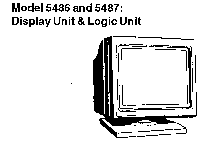 5486 and 5487 Priam Terminal with logic unit inside