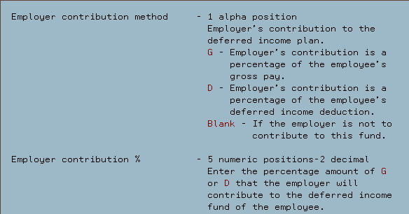 PU 20 Help text screen 2